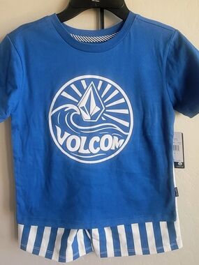 Volcom Blue 2-Piece Set
